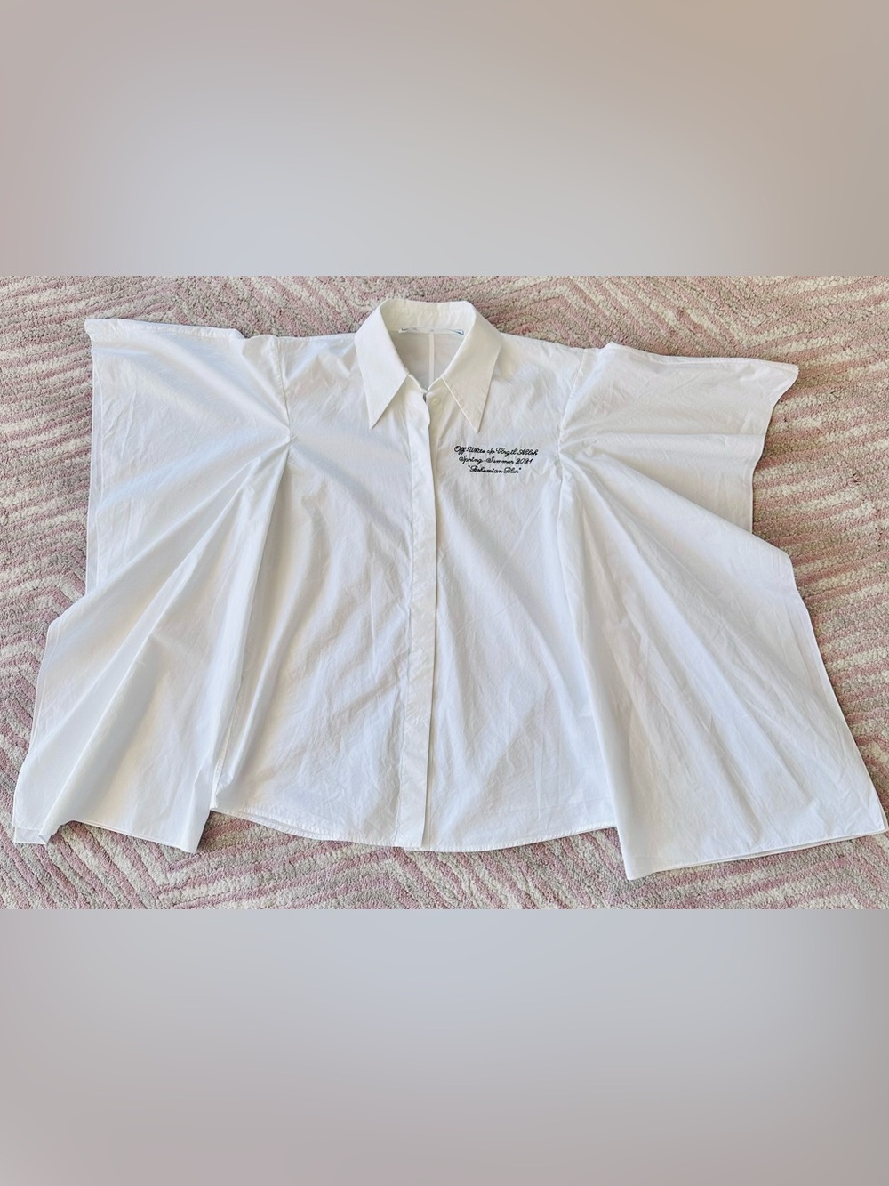Off White Shirt from Virgil Abloh SS 2021. Size S